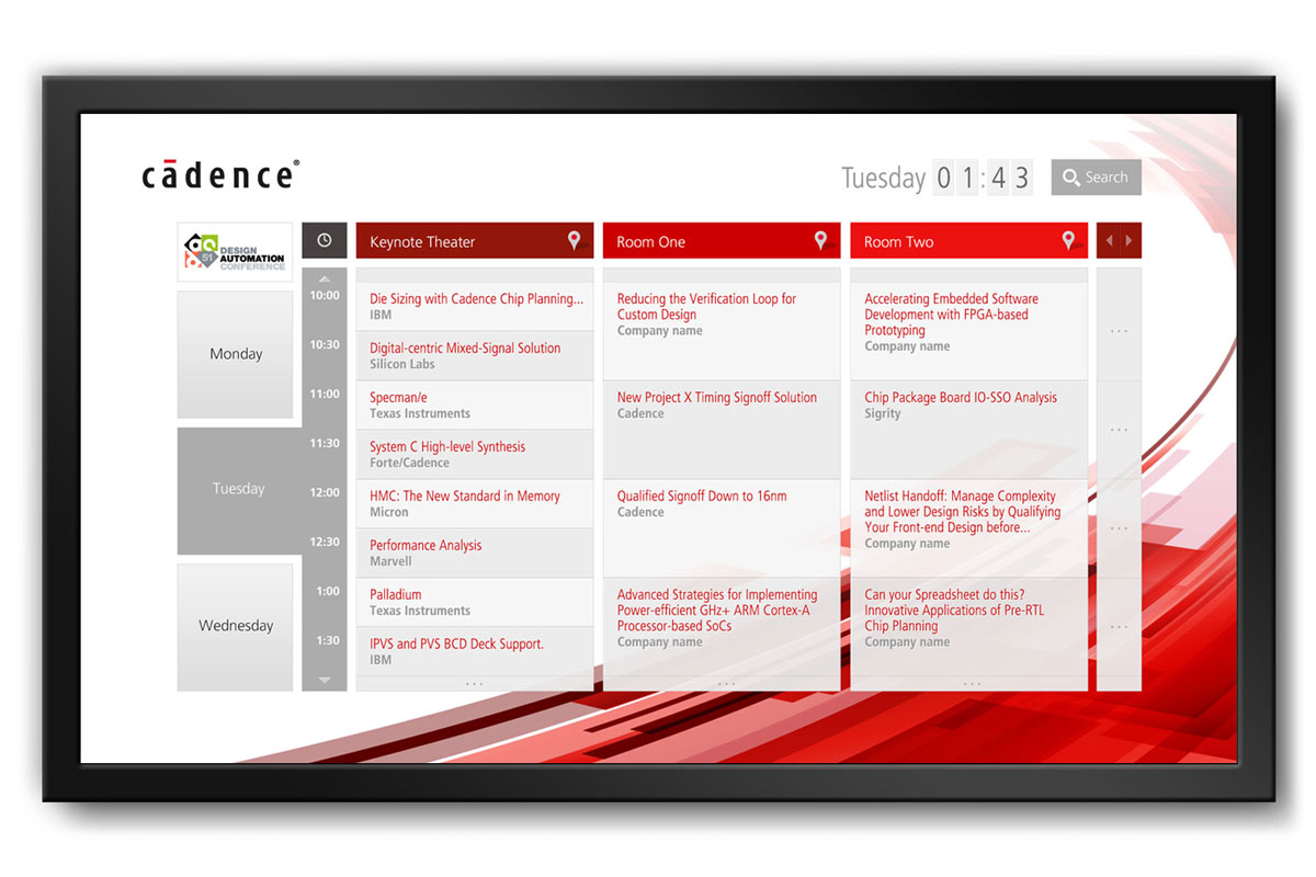Cadence Conference Scheduler